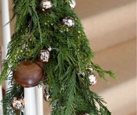 Evergreen bells decor