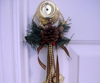 Jingle bell door knob