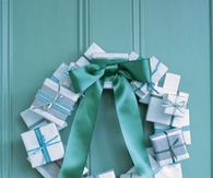 Gift box wreath