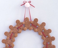 Gingerbread wreath