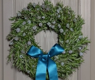 Green plant wreath