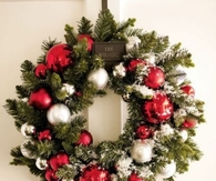 Door ornament wreath