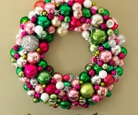 Bauble wreath