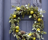 Apple wreath