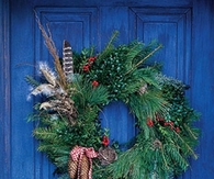 Evergreen wreath