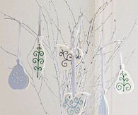 Scandinavian inspired ornaments