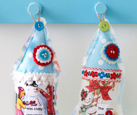 Felt storybook ornaments