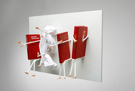Hug the books bookshelf