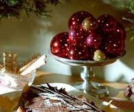 Walnut orange buche de noel