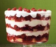 Grand raspberry trifle