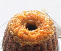 Steamed chocolate gingerbread pudding