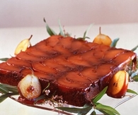 Pear upside down cake
