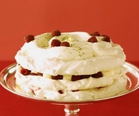 Pistachio dacquoise