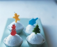 Snowball cupcakes