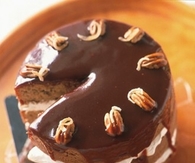 Ginger pecan cake