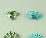 Ribbon bow ornaments