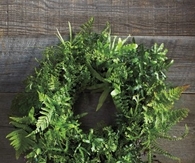 Fern wreath