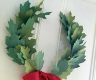 Paper wreath