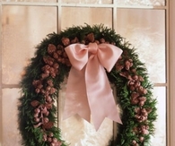 Glitter berry wreath
