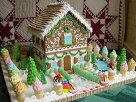 Gingerbread town