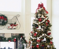 Festive Christmas tree 