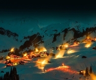 Christmas in the mountains