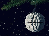 Lego Death Star Ornament