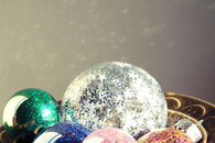 Sparkling ornaments
