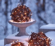 Tangled christmas lights