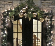 Christmas door decoration