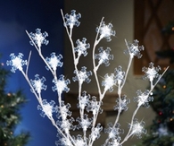 Cute snowflake tree post
