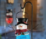 Pathway snowman