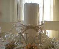 Candle centerpiece