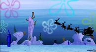Santa and his reindeer