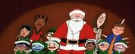 Santa and friends