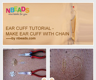 Ear Cuff Tutorial - Make Ear Cuff with Chain