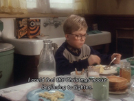 I could feel the christmas noose