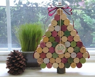 Wine cork Christmas Tree