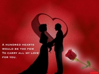 A hundred hearts
