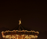 Carousel at night