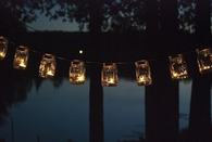 Glass jar lights