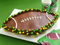 Football pull apart cupcakes