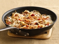 Cheesy mexican mushroom skillet