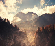 Misty mountians