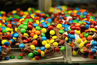 M-n-M pretzels