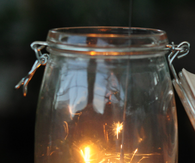 Fireworks jar