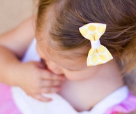 Simple hair bow