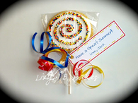 Lollipop cookies