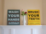Bathroom art
