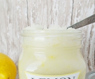 Lemon sugar scrub